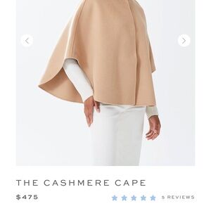 Alice Walk The Cashmere Cape - Camel Women's Cape